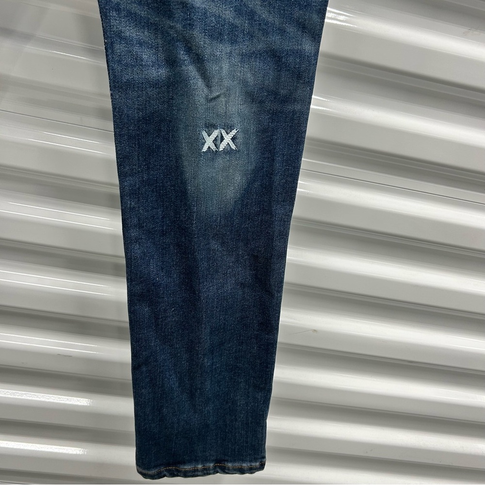 Cult of Individuality Rocker Slim Stretch Straight Japanese Selvedge Jeans 38/32 - Picture 11 of 16